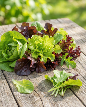 Salaattiseos Microgreens Baby Leaf Mix (Lactuca sativa) – yksivuotiset microvihannesten siemenet SeedsChoicelta
