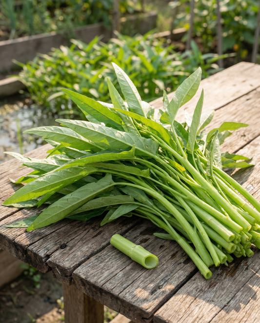 Water Spinach (Ipomoea aquatica) – annual vegetable seeds from SeedsChoice