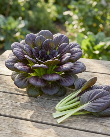 Red Tatsoi (Brassica rapa) – vihannessiemenet SeedsChoicelta