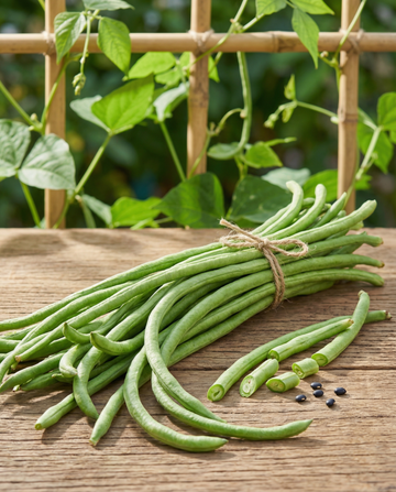 Mustasiemeninen pitkäpapu (Vigna sesquipedalis) – yksivuotiset vihannessiemenet SeedsChoicelta
