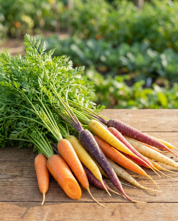 Porkkana-siemenauha Rainbow Mix (Daucus carota) – yksivuotinen siemenauha, SeedsChoice