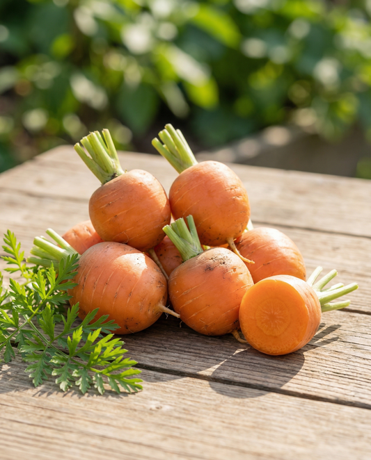 Carrot Paris Market 4 (Daucus carota) – annual vegetable seeds from SeedsChoice