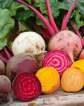 Punajuuren siemenet Hula Hoop 4 Color Mix Beta Vulgaris yksivuotinen