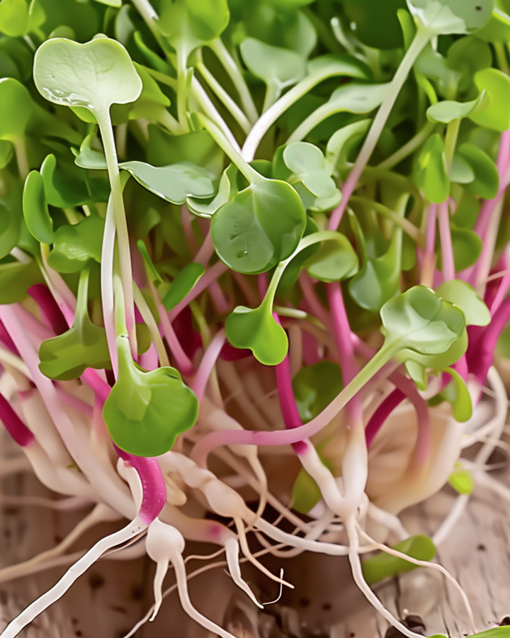 Retiisi China Rose Sprouting -siemenet (Raphanus sativus) – luomu yksivuotiset idätyssiemenet
