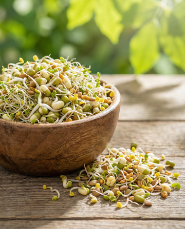 Salaattisekoitus itämiseen (Lactuca sativa) – luomu vuosittaiset idukkusiemenet SeedsChoice-kaupasta