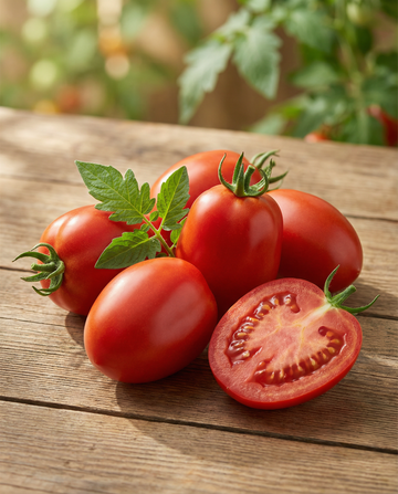 Tomaatti Scatolone Roma Type (Solanum lycopersicum) – vihannessiemenet SeedsChoice-verkkokaupasta