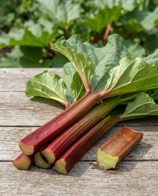 Raparperi (Rheum rhabarbarum) – monivuotiset vihannessiemenet | SeedsChoice