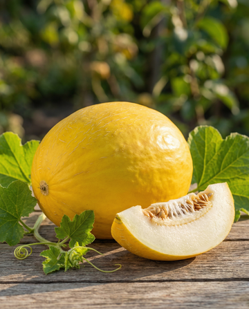 Keltainen talvimeloni Giallo Inverno (Cucumis melo) – yksivuotiset vihannessiemenet SeedsChoicelta