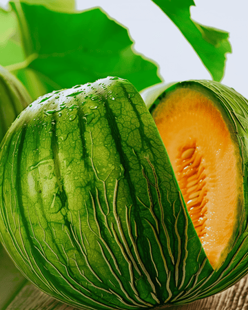 Tendral Valenciano -melonin siemenet (Cucumis melo) – myöhäinen vihanneslajiike