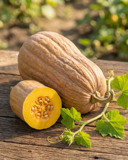 Butternut Rugosa -kurpitsansiemenet (Cucurbita moschata) – vihannessiemenet SeedsChoicelta