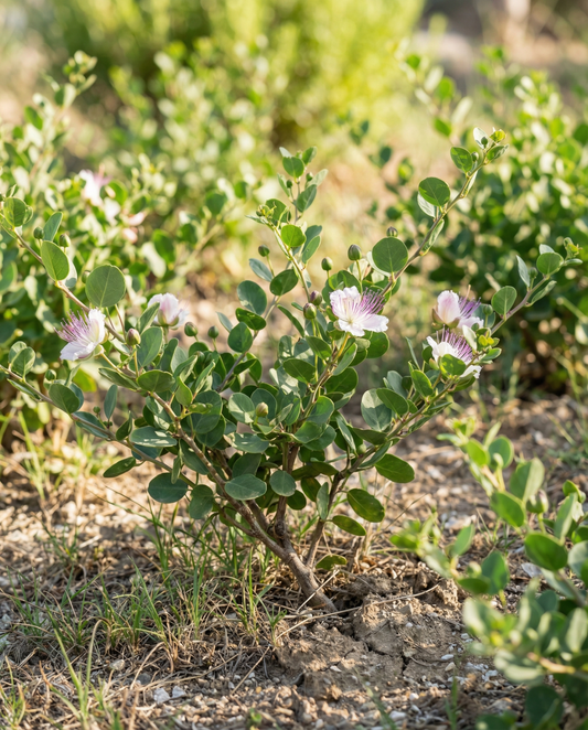 Capers (Capparis spinosa) – perennial herb seeds from SeedsChoice