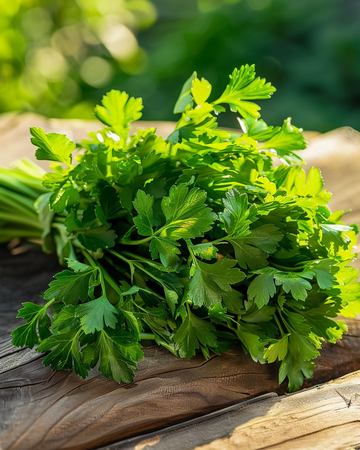 Parsley seeds (Petroselinum crispum) – biennial herb