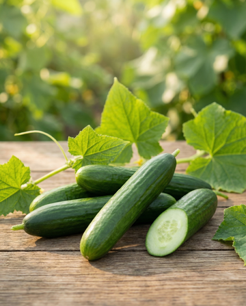 Maustekurkku Beth Alpha (Cucumis sativus) – yksivuotiset vihannessiemenet SeedsChoicelta