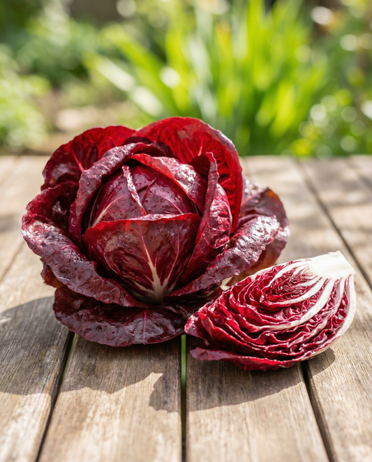 Lehtisikuri Orchidea Rossa Red (Cichorium intybus) – vihannessiemenet SeedsChoicelta