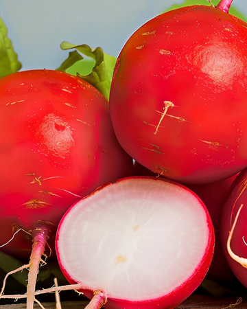 Burro Gigante Early Red Round Root -retiisin siemenet (Raphanus sativus) – vihannes