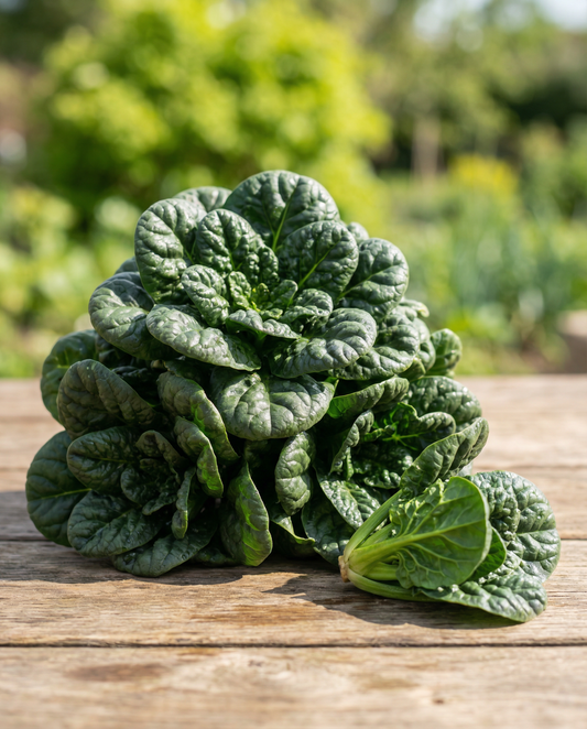 Pinaatti Merlo Nero (Spinacia oleracea) – vihannessiemenet SeedsChoicelta
