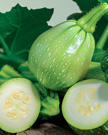 Kesäkurpitsa Tondo Nizza -siemenet (Cucurbita pepo) – yksivuotinen vihannes