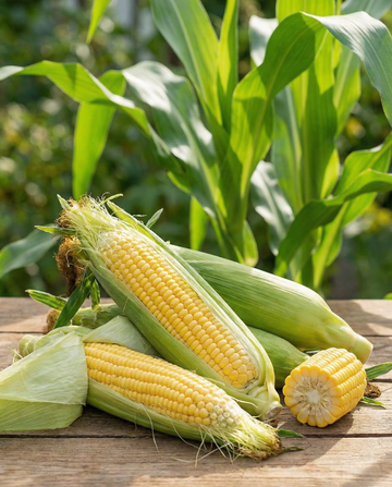 Maissi Dolce Medium Early (Zea mays) – yksivuotiset vihannessiemenet SeedsChoicelta
