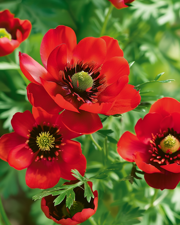 Pheasant's Eye Red Blooms seeds (Adonis aestivalis) – annual flower