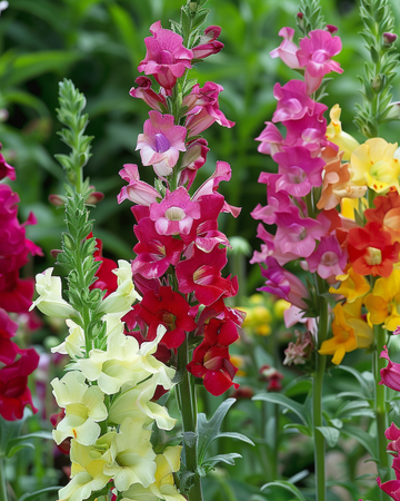 Leijonankita Tetraploid Mixed -siemenet (Antirrhinum majus) – yksivuotinen sekoitus