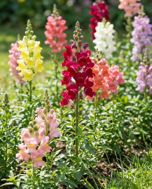 Snapdragon Tetraploid Mixed (Antirrhinum majus) – annual mix seeds from SeedsChoice