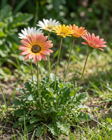 Afrikankamomilla Mixed Colours (Arctotis acaulis) – yksivuotiset sekoitussiemenet SeedsChoicelta