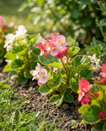 Mixed (Begonia semperflorens) – yksivuotiset sekoitussiemenet SeedsChoicelta
