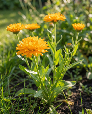 Pot Marigold Golden Emperor (Calendula officinalis) – annual flower seeds from SeedsChoice