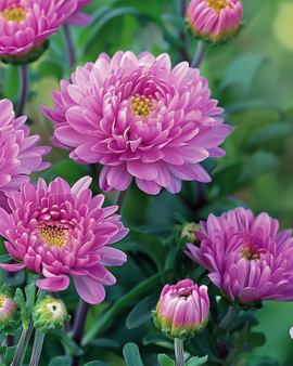 Kesäasteri Bambina Rose siemenet – Callistephus Chinensis – yksivuotinen