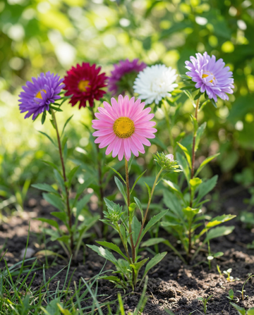 Aster Mixed Single Flowered Mix (Callistephus chinensis) – yksivuotiset kukkasiemenet SeedsChoice-verkkokaupasta