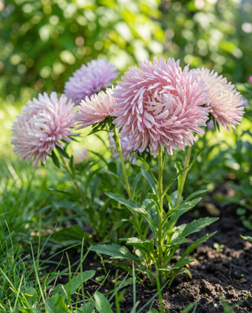 Aster Ostrich Feather Mixed (Callistephus chinensis) – yksivuotinen sekoitus SeedsChoice-verkkokaupasta
