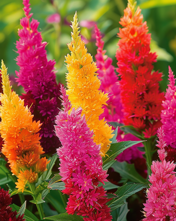Mix Plumosa Cut -siemenet (Celosia argentea) – yksivuotinen kukka