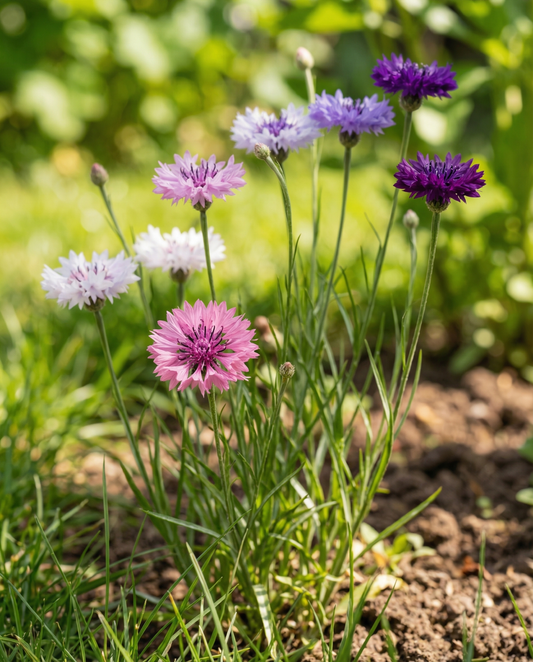 Ruiskaunokki Mixed (Centaurea cyanus) – yksivuotiset kukkasiemenet | SeedsChoice