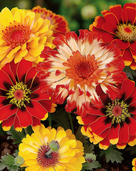 Krysanteemisiemenet Chrysanthemum Carinatum yksivuotinen sekavärit