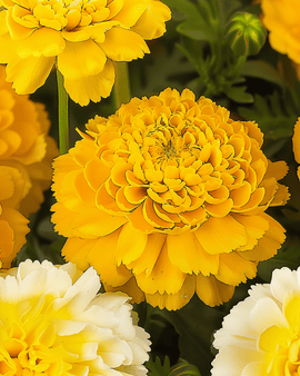 Krysanteemi täyteröinen sekoitus Chrysanthemum Coronarium yksivuotinen