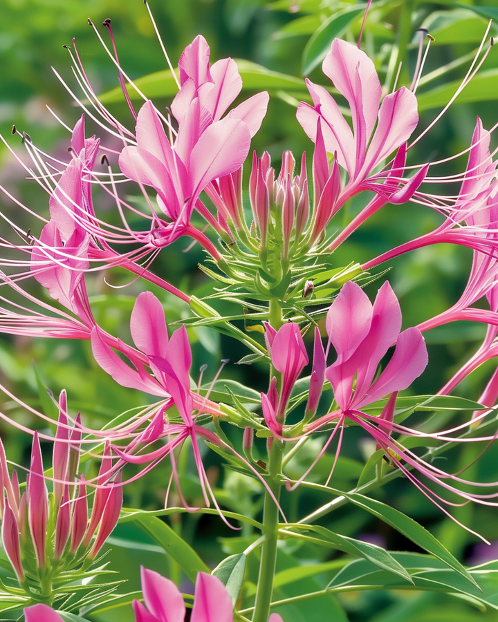 Hämähäkkikukka Rose Queen siemenet (Cleome hassleriana) – yksivuotinen kukka