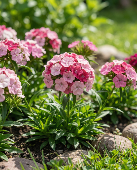 Hartsinkukka Wee Willie Mixed (Dianthus barbatus) – yksivuotinen sekoitus SeedsChoice-verkkokaupasta