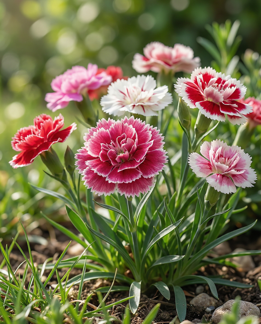Indian Pinks Double Mix (Dianthus chinensis) – yksivuotiset kukkasiemenet, SeedsChoice