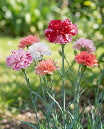 Chabaud Carnation (Dianthus caryophyllus) – yksivuotisten sekoitussiemenet | SeedsChoice