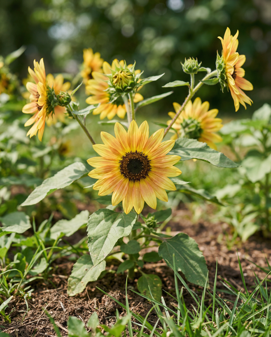 Auringonkukka Mixed (Helianthus debilis) – yksivuotisen kukan siemenet SeedsChoicelta