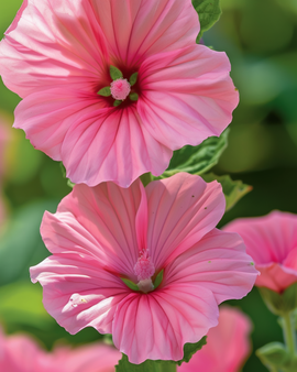 Malvan siemenet Lavatera trimestris Rose Red yksivuotinen