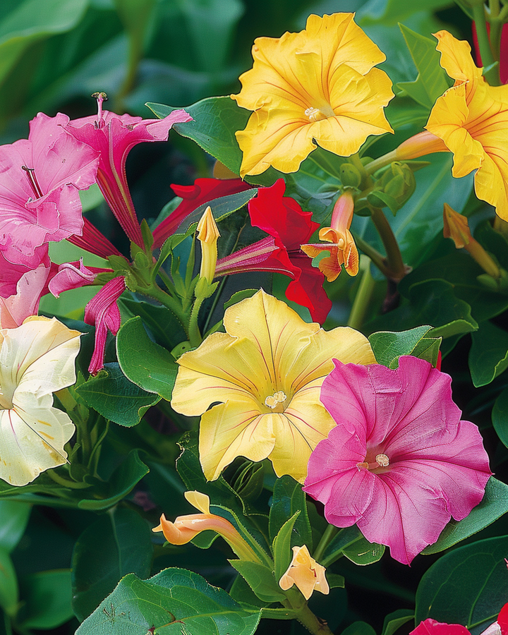 Iltakaunottaren siemenet (Mirabilis jalapa) – yksivuotinen kukkakasvi
