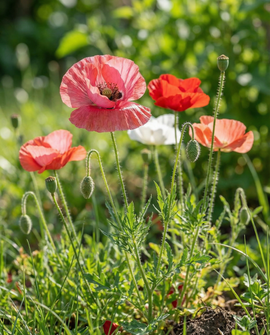 Poppy Mixed Seeds Papaver Rhoeas Annual Flower Mix