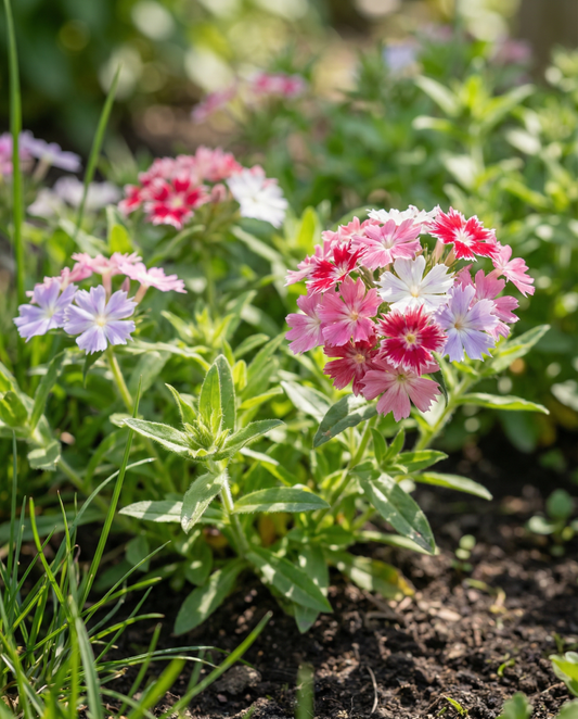 Starphlox (Phlox drummondii) – yksivuotisen seoksen siemenet – SeedsChoice
