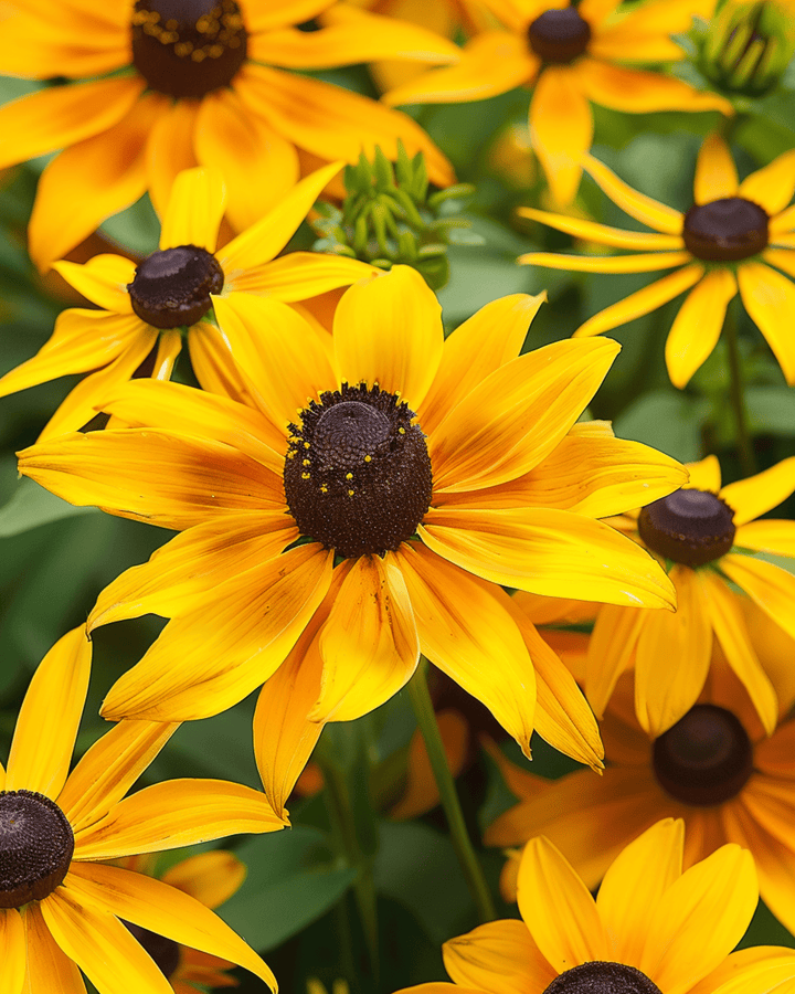 Cone Gloriosa Daisy -siemenet (Rudbeckia hirta) – yksivuotinen kukka
