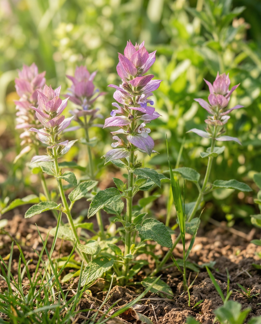 Clary Cut Mix (Salvia horminum) – yksivuotisten kukkien siemenet SeedsChoicelta