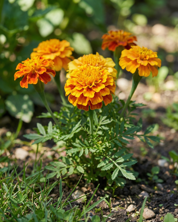 Afrikkalainen samettikukka Maximix Mix 25 cm (Tagetes erecta) – yksivuotiset kukkasiemenet – SeedsChoice