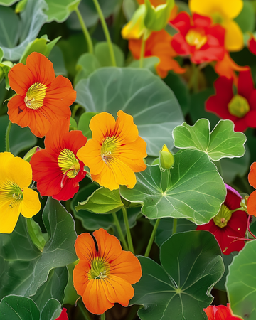 Koristekrassi Mixed Single siemenet (Tropaeolum majus) – yksivuotinen kukka