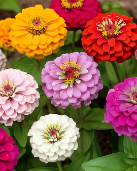 Zinnia Lilliput -siemenet Zinnia Elegans yksivuotinen sekavärit