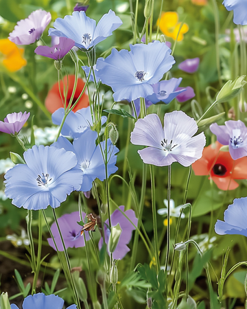 Wildflower Mix 10 G seeds (Linum usitatissimum) – annual flower